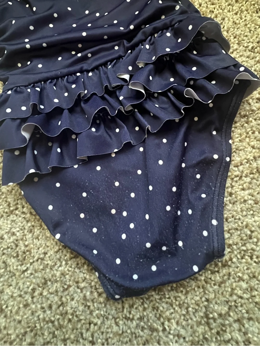🎉5/$20🎉GYMBOREE Girls' Navy & Mint Ice Cream One-Piece Swimsuits